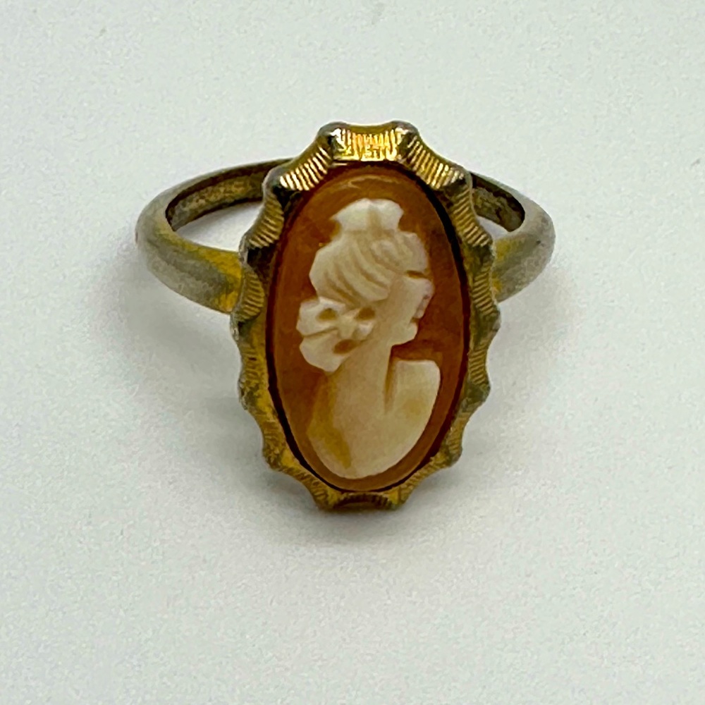 Cameo Gold filled Ring